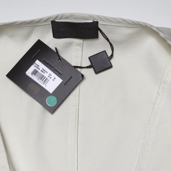 NWT Runway Narciso Rodriguez zip front jacket sz 2 - Picture 5 of 9